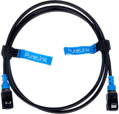 PureLink FI-PC100-010 Cat.6a Cable 1.0m noir