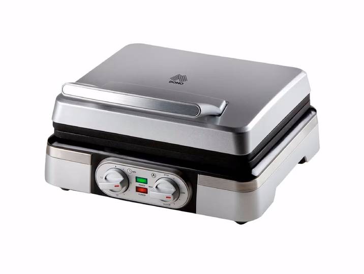 Domo DO9149W Waffeleisen – Waffeleisen/Brezeleisen – edelstahl
