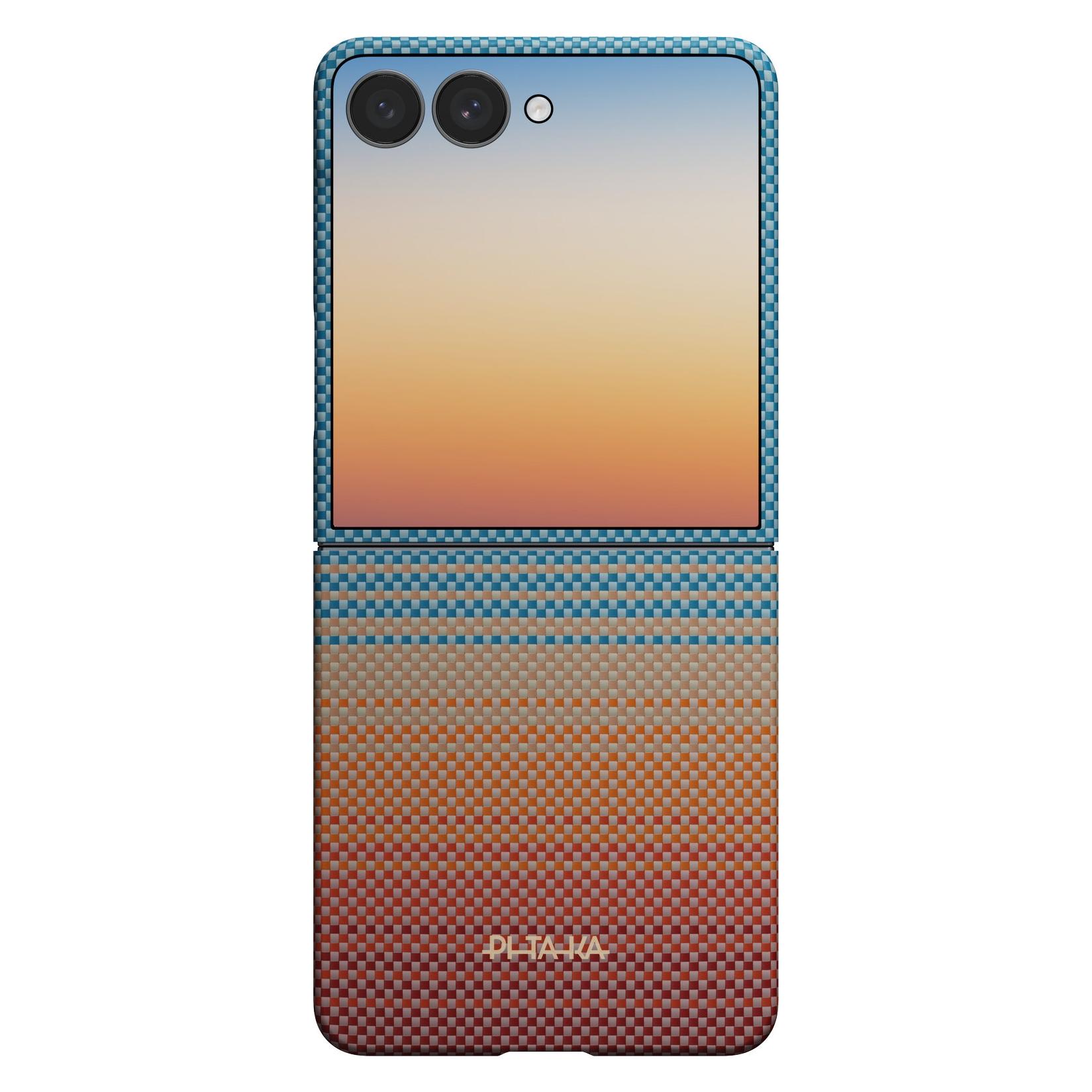 Pitaka Edge Case, Sunset - Samsung Galaxy Z Flip 2026 (Samsung Galaxy Z Flip8) (FSFLIP8)