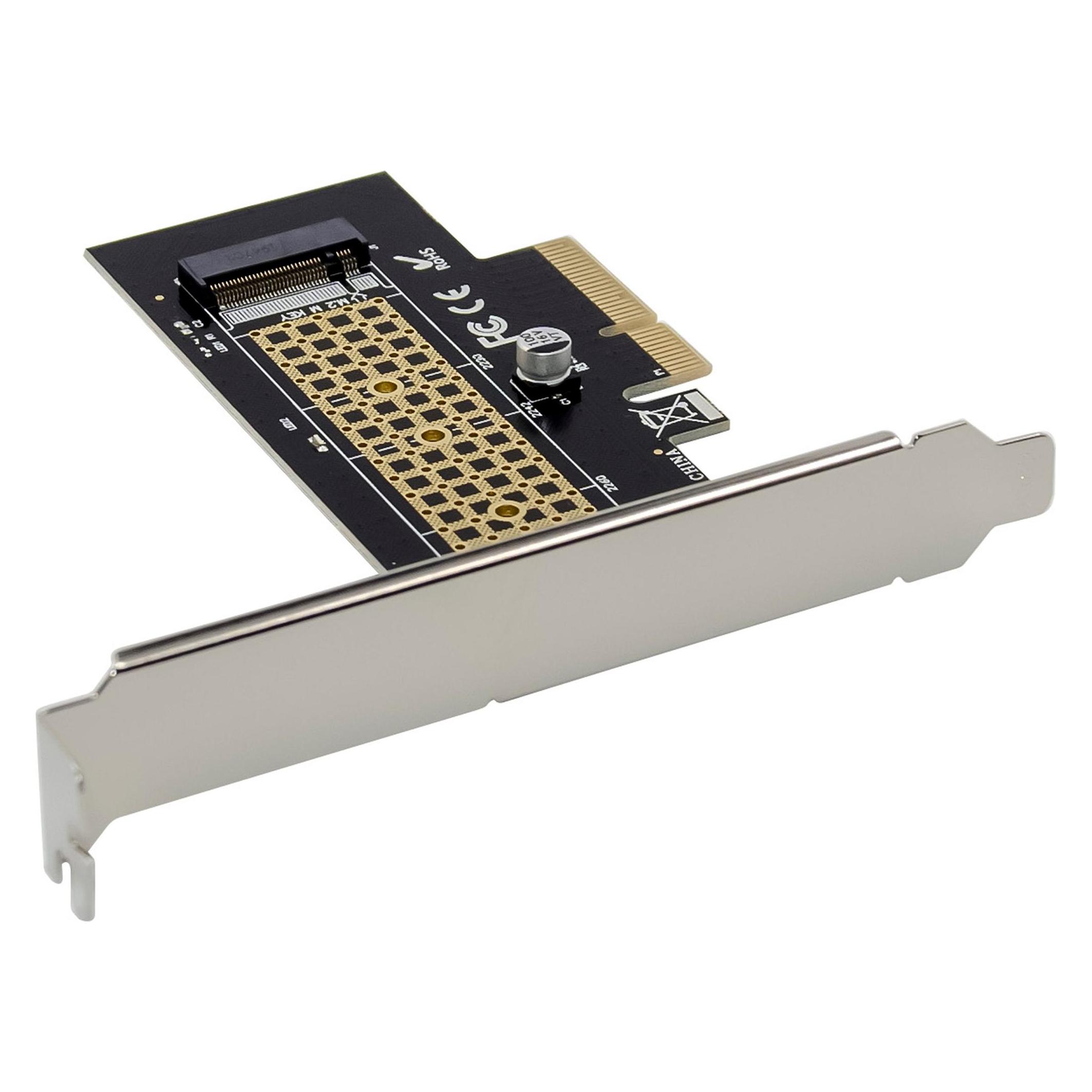 InLine PCIe Karte zu 1x intern NVMe M.2 Key M (76660V)