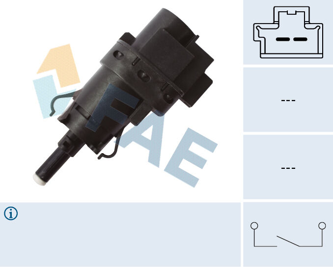 Fae Bremslichtschalter 24847 Für Ford Volvo Land Rover Jaguar Mazda Standard Automobile