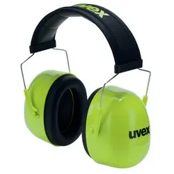 uvex K4 Kapselgehörschutz SNR 35 dB Größe S/M/L grün - 2600004 - grün