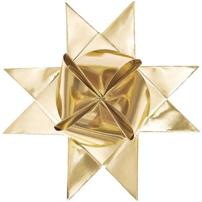 Fröbelsterne Metallic, Gold MIX 60 Streifen, 120 g/m²