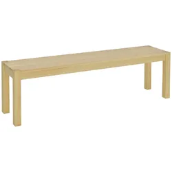HOMCOM - Sitzbank - 150L x 33B x 45H cm - natur