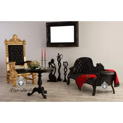 Couchtisch Rokoko Schwarz