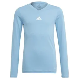 adidas Team Base Shirt Longsleeve Kinder - hellblau - 140