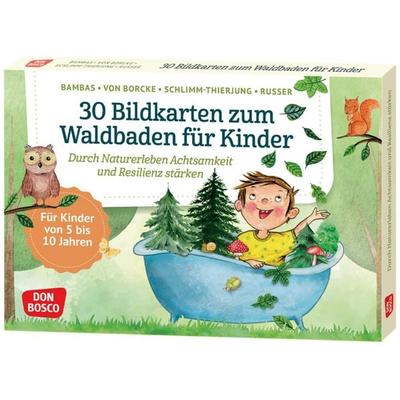 30 Bildkarten zum Waldbaden für Kinder