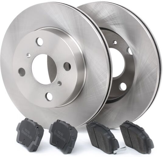 RIDEX 3405B0260 Brake discs and pads set