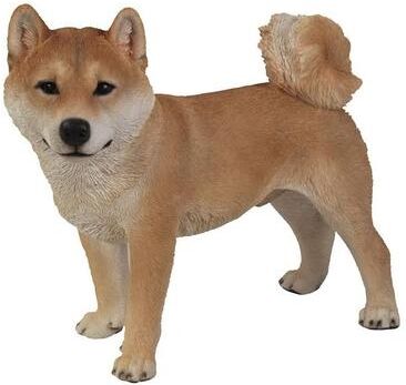 Hi-Line Gift Ltd. Standing Shiba Inu Statue