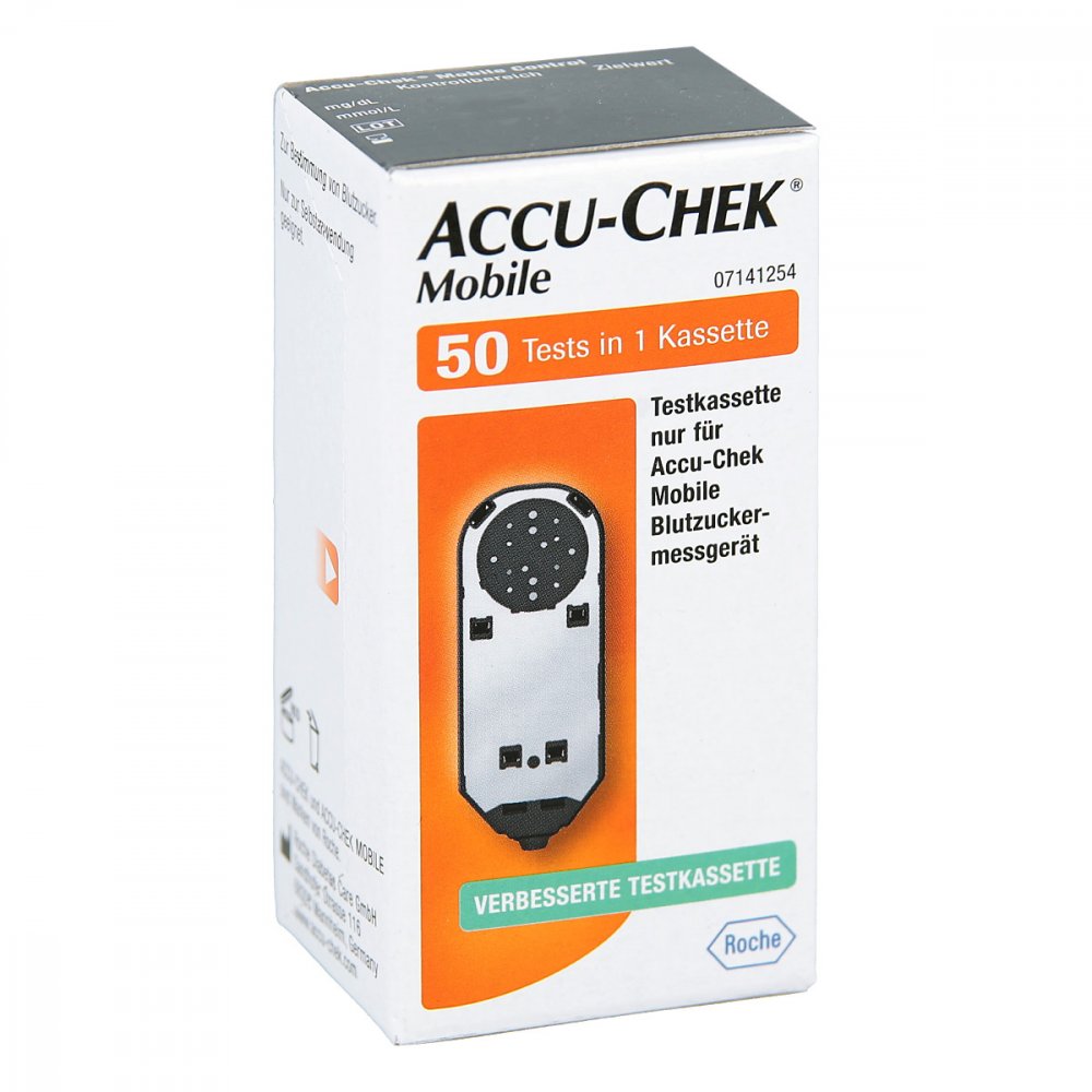 Roche Diagnostics Deutschland GmbH Accu Chek Mobile Testkassette 10270545