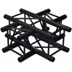 Alutruss QUADLOCK S6082C-41 4-Wege-Kreuzstück, Montage Lichttechnik, Silber