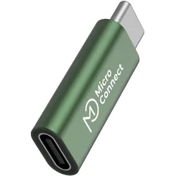 MicroConnect Smart Charge USB-C (USB-C, USB-C), USB Adapter, Grün