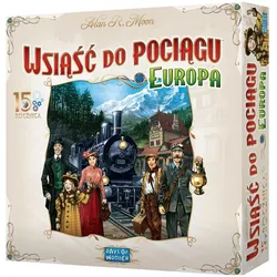 Rebel Gra Wsiąść do Pociągu: Europa 15 rocznica (Deutsch, 2 - 5 Spieler)