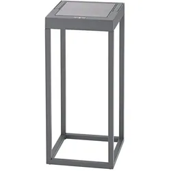 Sigor Akku-Solarleuchte Numove 325mm graphitgrau 2,2W 2700K IP54 172lm Ra85 dim