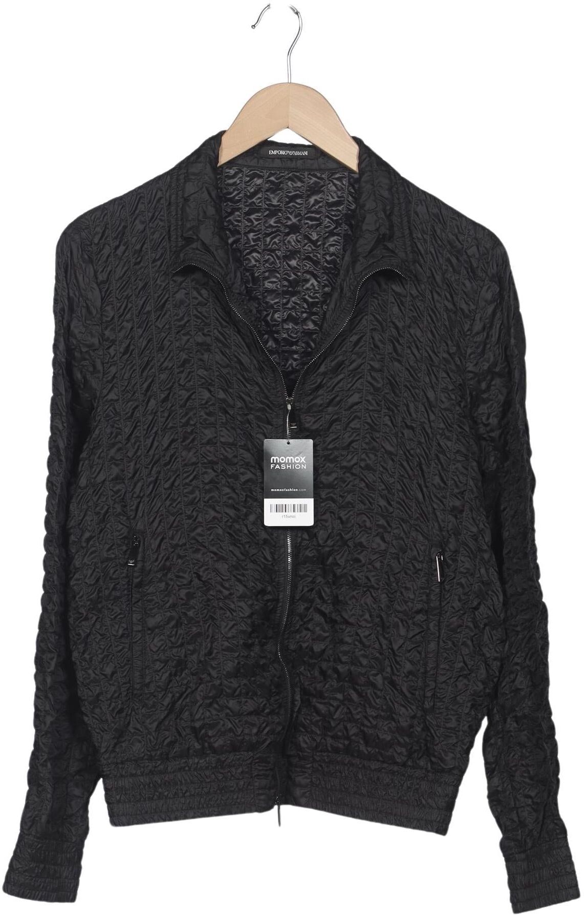 Giorgio Armani Emporio Armani Herren Jacke, Schwarz, Gr. Xxs, Synthetik - Second Hand