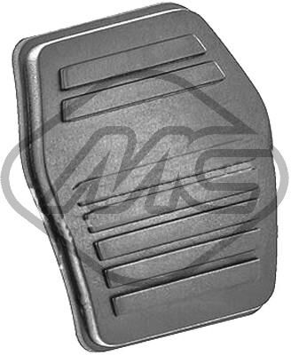 Metalcaucho Pedalbelag, Bremspedal 05327 Für Ford