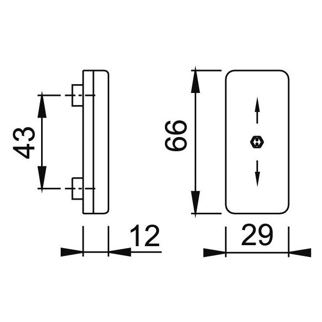 Magni HOPPE Rosette U34SV F9016 NW 42694 (228824)