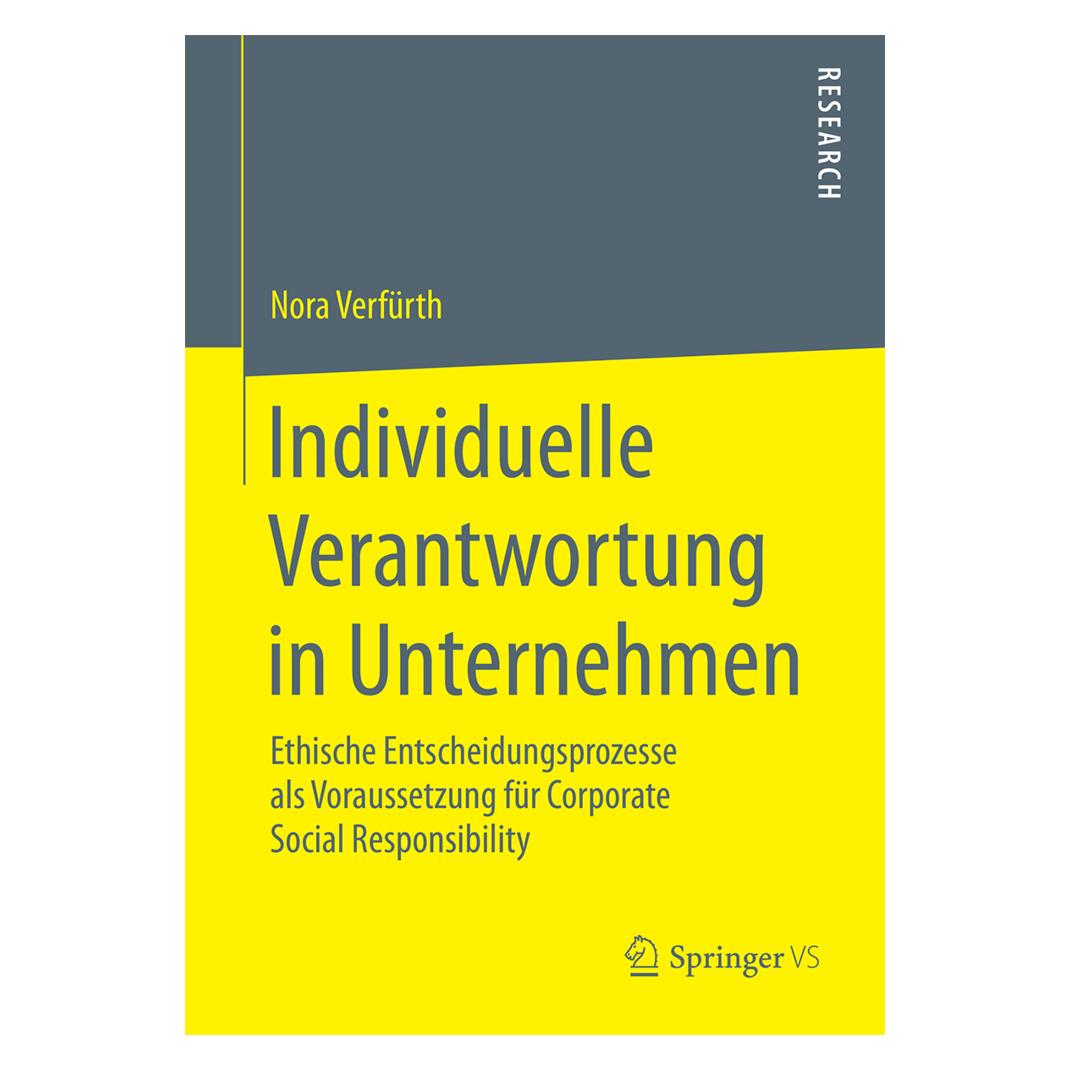 Springer Individuelle Verantwortung in Unternehmen (Deutsch, Softcover, Nora Verfürth) (35150487)