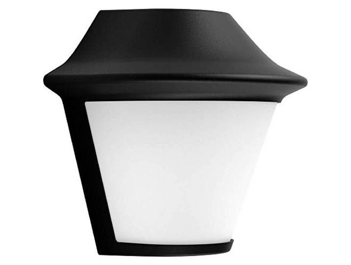 Philips myGarden Applique murale extérieure contemporaine en aluminium Serres\, nécessite 1 ampoule E27 42W\, Blanc/noir