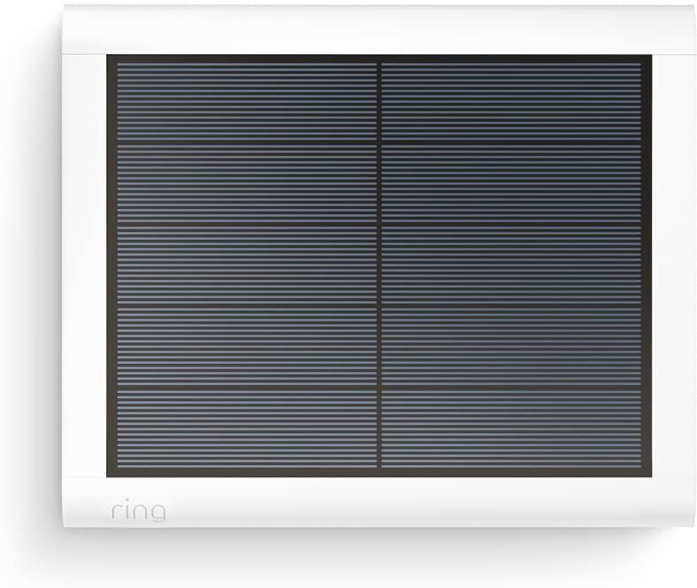 Ring Solar Panel (2nd Gen) 4W USB-C Charger for Spotlight Cam Plus & Pro – White