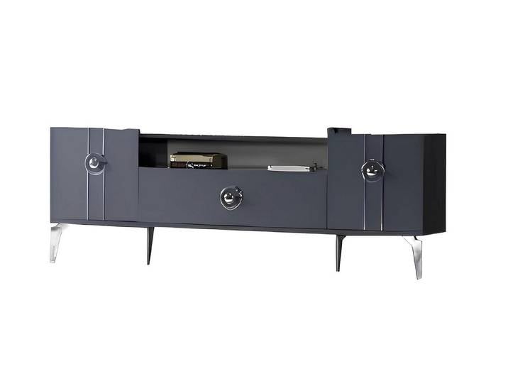 Xlmoebel Lowboard Luxus TV-Lowboard aus hochwertigem Holz in elegantem Design (Lowboard, 1 St., TV-Lowboard), Hergestellt in Europa