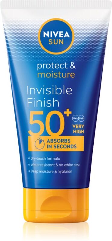 NIVEA SUN Protect & Moisture lait solaire hydratant à l'acide hyaluronique SPF 50+ 150 ml