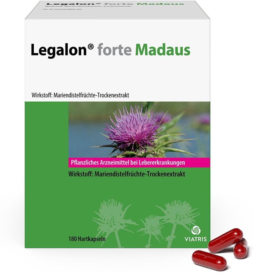 Legalon forte Madaus Hartkapseln
