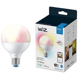 WIZ E27 Smarte LED Kugellampe RGBW sehr hell 11W wie 75W WLAN/ Wi-Fi