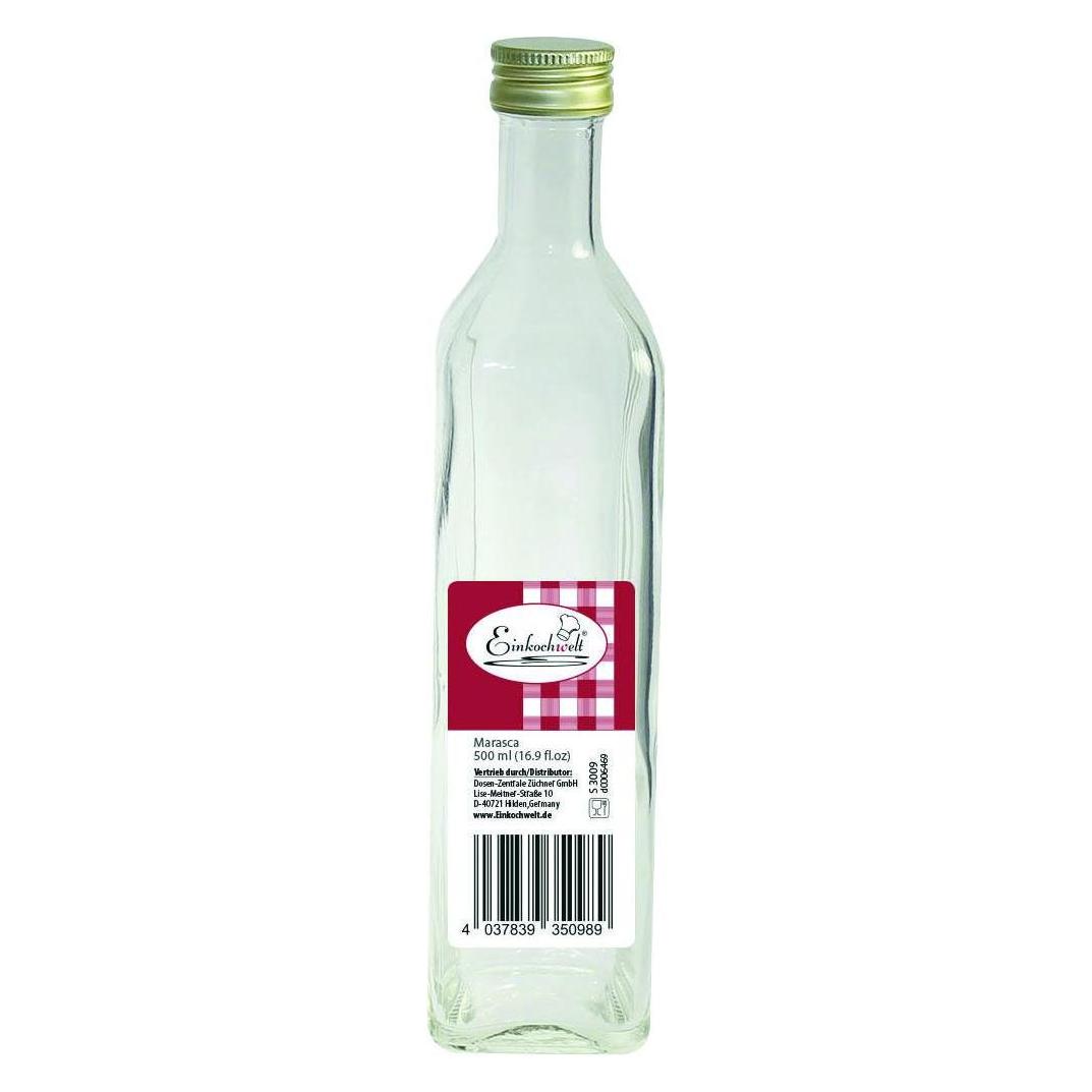 Dosen-Zentrale Gradhalsflasche Marasca 'Einkochwelt' (1 Stk.) (DOSEN-ZENTRALE) Mindestbestellmenge: 12 Stück