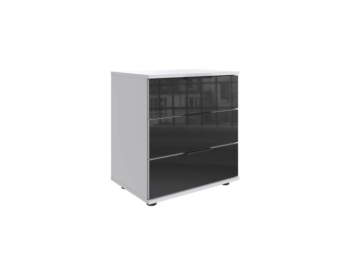 Nachttisch Metac weiss Holzwerkstoff B 52 H 58 cm