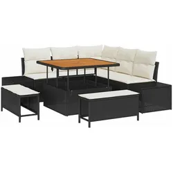 vidaXL, Gartenlounge, Latenar (Tisch 100 cm)