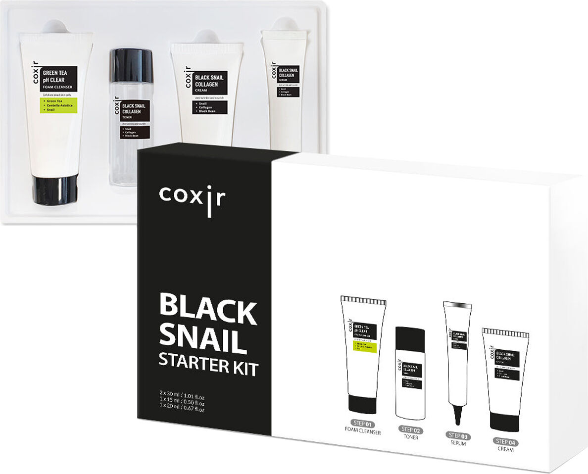 COXIR Black Snail Starter Gift Set