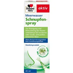 DOPPELHERZ Meerwasser Schnupfenspray 20 ml