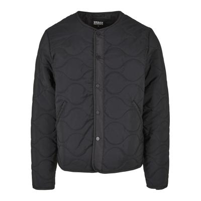 Funktionsmantel URBAN CLASSICS "Urban Classics Herren Liner Jacket", Herren, Gr. L, schwarz, 100% Polyester, Mäntel