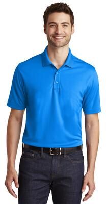 Port Authority K110 Dry Zone UV Micro-Mesh Polo Shirt in Coastal Blue size 6XL   Polyester