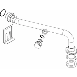 Vorlaufrohr Heizung - 7736700339