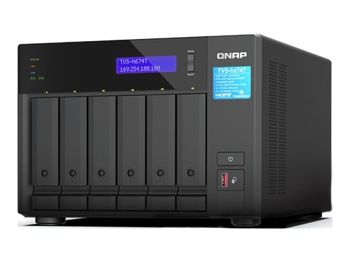 QNAP TVS-H674T - NAS-Server - 6 Schächte - SATA (TVS-H674T-I5-32G)