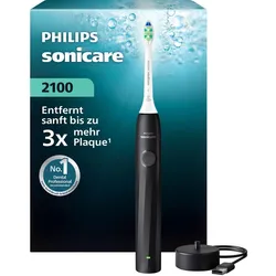 PHILIPS Sonicare elektrische Zahnbürste Series 2100 HX4021/02 - schwarz|weiß