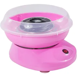 ZUCKERWATTEMASCHINE Edelstahl-und-PP Rosa