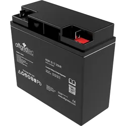 Offgridtec® AGM 17Ah 20HR 12V - Solar Batterie Akku Extrem zyklenfest - 0% MwSt. (gemäß§12 Abs.3 UstG**)