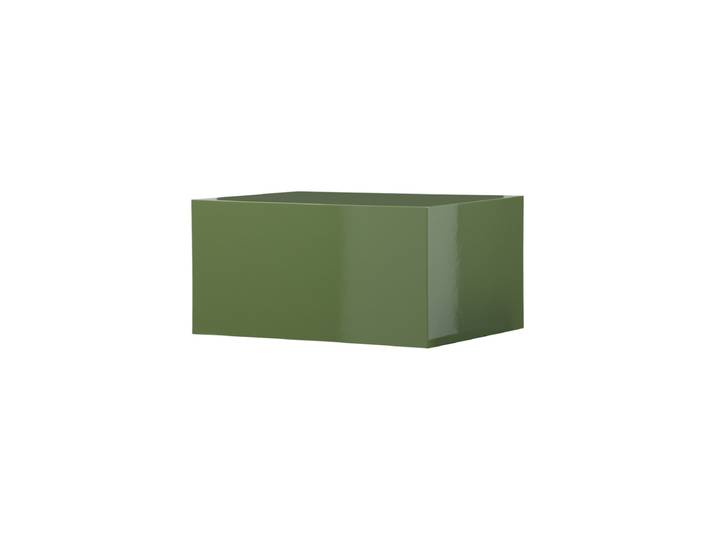 Design Couchtisch „York low“ - 80 x 60 cm Grün VE DESIGN