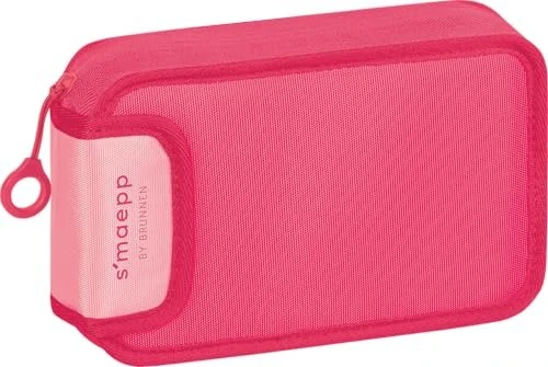 BRUNNEN Federmäppchen befüllt s'maepp Colour Code tulip pink 17-teilig, 20,0 x 4,5 cm