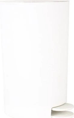 MSV Pedal-Treteimer Osaki, weiß, Kunststoff, 3 l