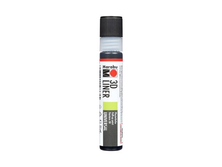Marabu 3D-Liner Schwarz 25 ml