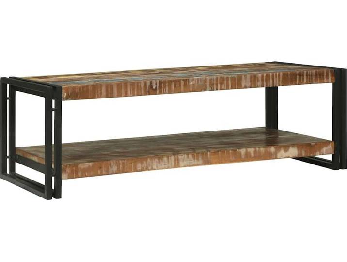 Maison Exclusive - Table basse multicolore en bois massif recyclé