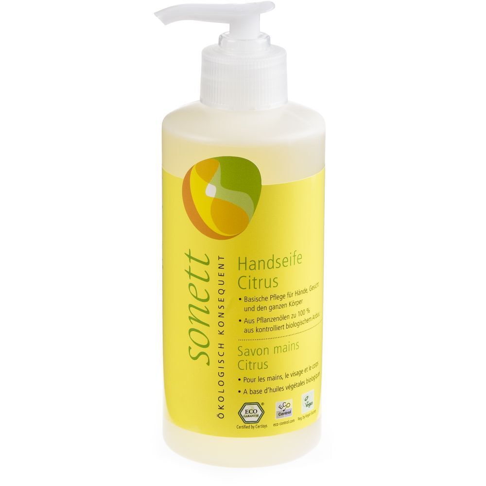 Sonett Handseife Citrus Pumpspender 300 ml Flüssigseife