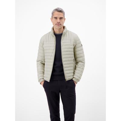 Steppjacke LERROS "Steppjacke, wind- und wasserabweisend, gefüttert", Herren, Gr. 3XL, beige (pearl grau), 100% Polyester, Jacken Steppjacke
