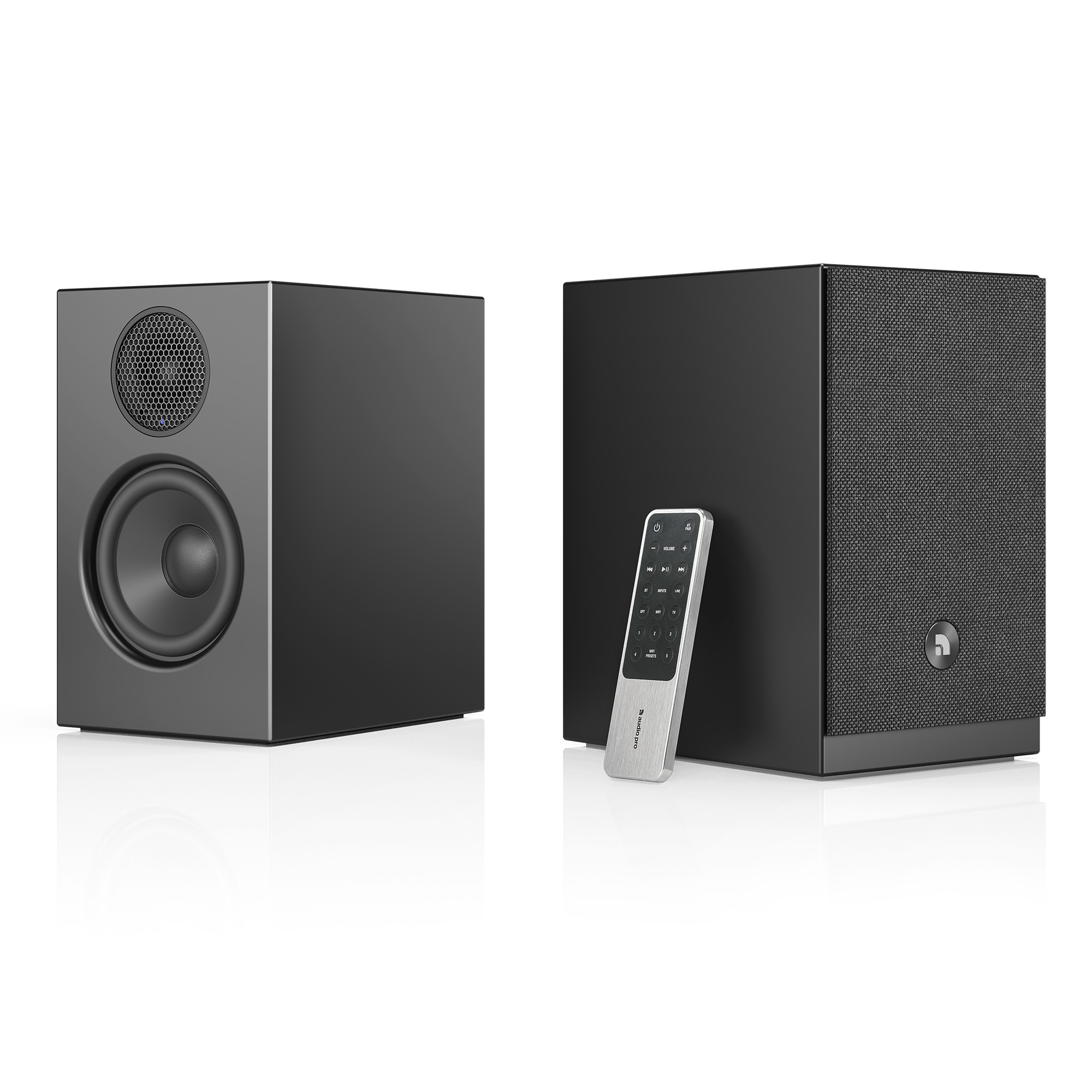 Audio Pro A28 W Multiroom-Regallautsprecher schwarz
