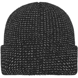 Myrtle Beach Unisex Reflektierende Strickmütze Beanie MB7142 black one size