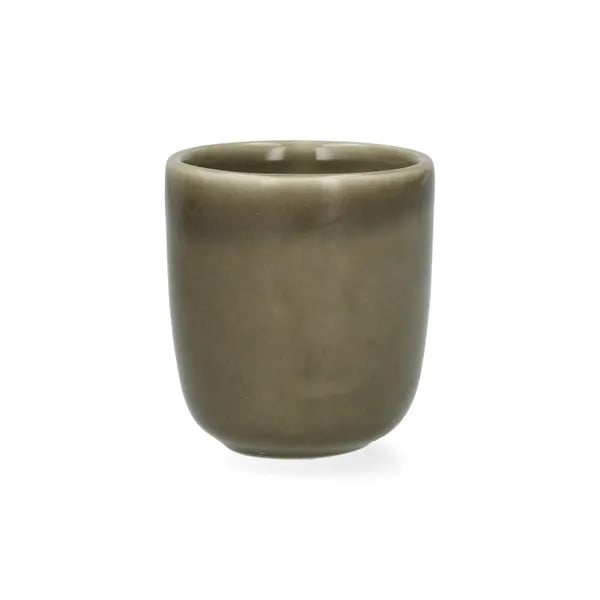 Dille & Kamille Mug, Steengoed, Olijfgroen, Ø6 x 6,5 cm